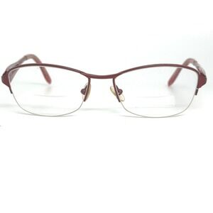 Koali 7353K‎ Red Semi-Rimless Eyeglasses Frames 52-16-135 PR041 France 21697